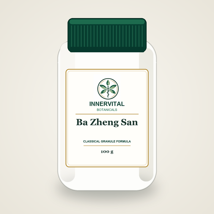 InnerVital Botanicals Ba Zheng San Classical Granule Formula 100 g bottle
