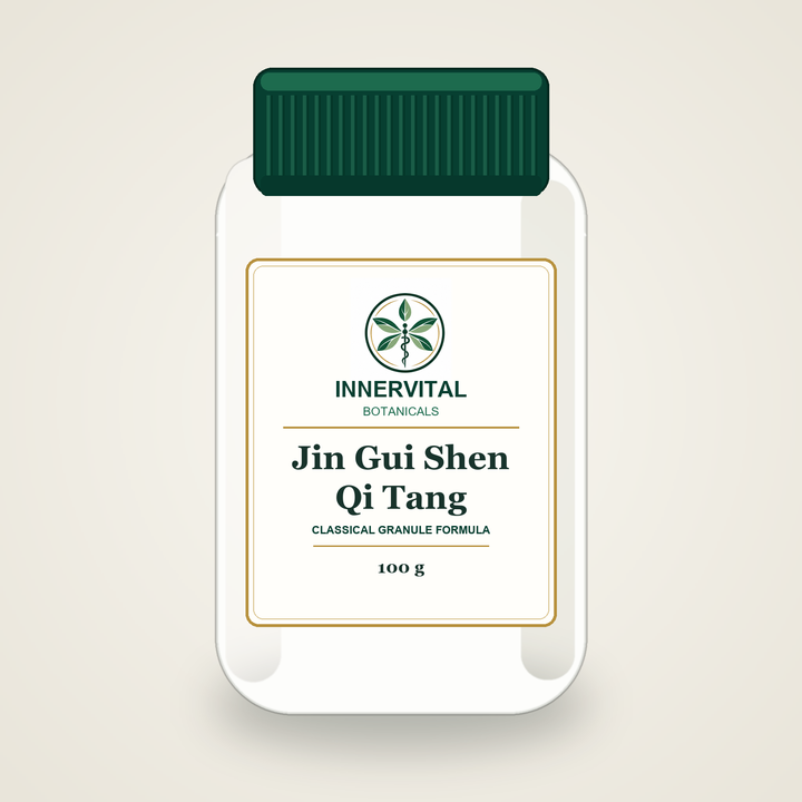 InnerVital Botanicals Jin Gui Shen Qi Tang Classical Granule Formula 100 g bottle