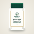 InnerVital Botanicals Liu Wei Di Huang Wan Classical Granule Formula 100 g bottle