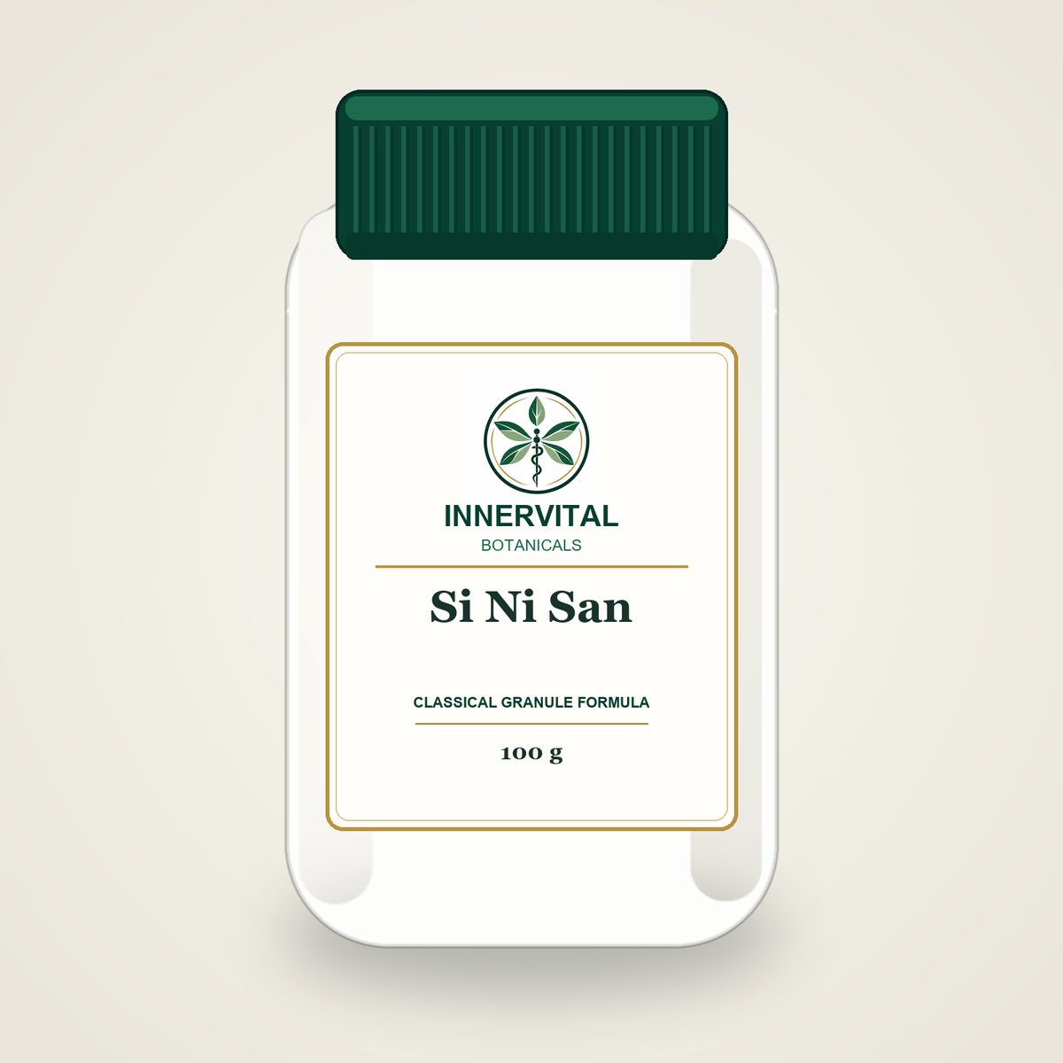 InnerVital Botanicals Si Ni San Classical Granule Formula 100 g bottle