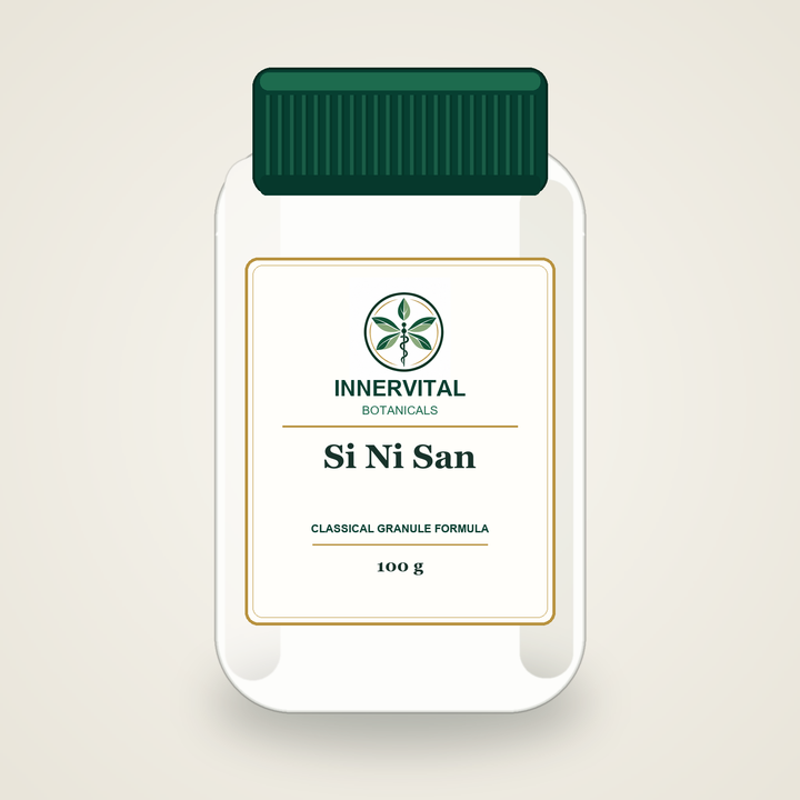 InnerVital Botanicals Si Ni San Classical Granule Formula 100 g bottle