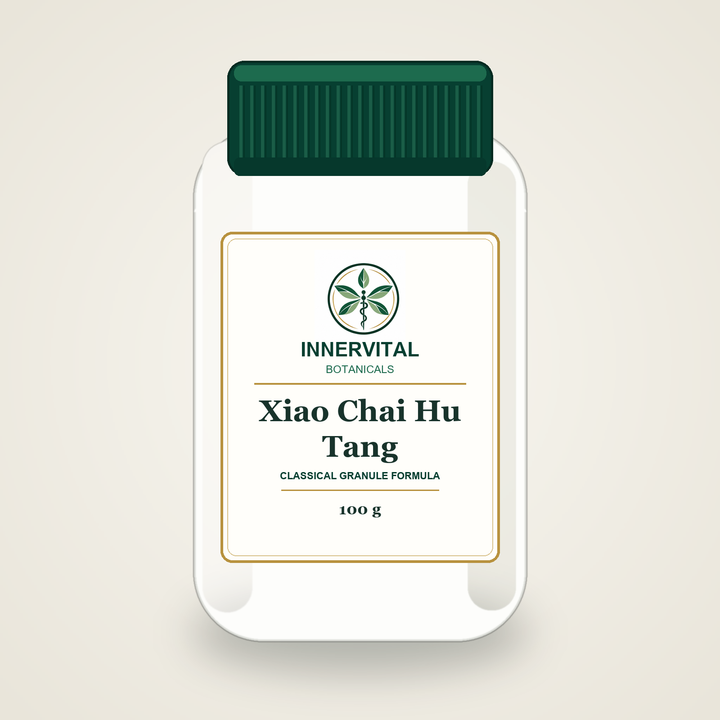 InnerVital Botanicals Xiao Chai Hu Tang Classical Granule Formula 100 g bottle