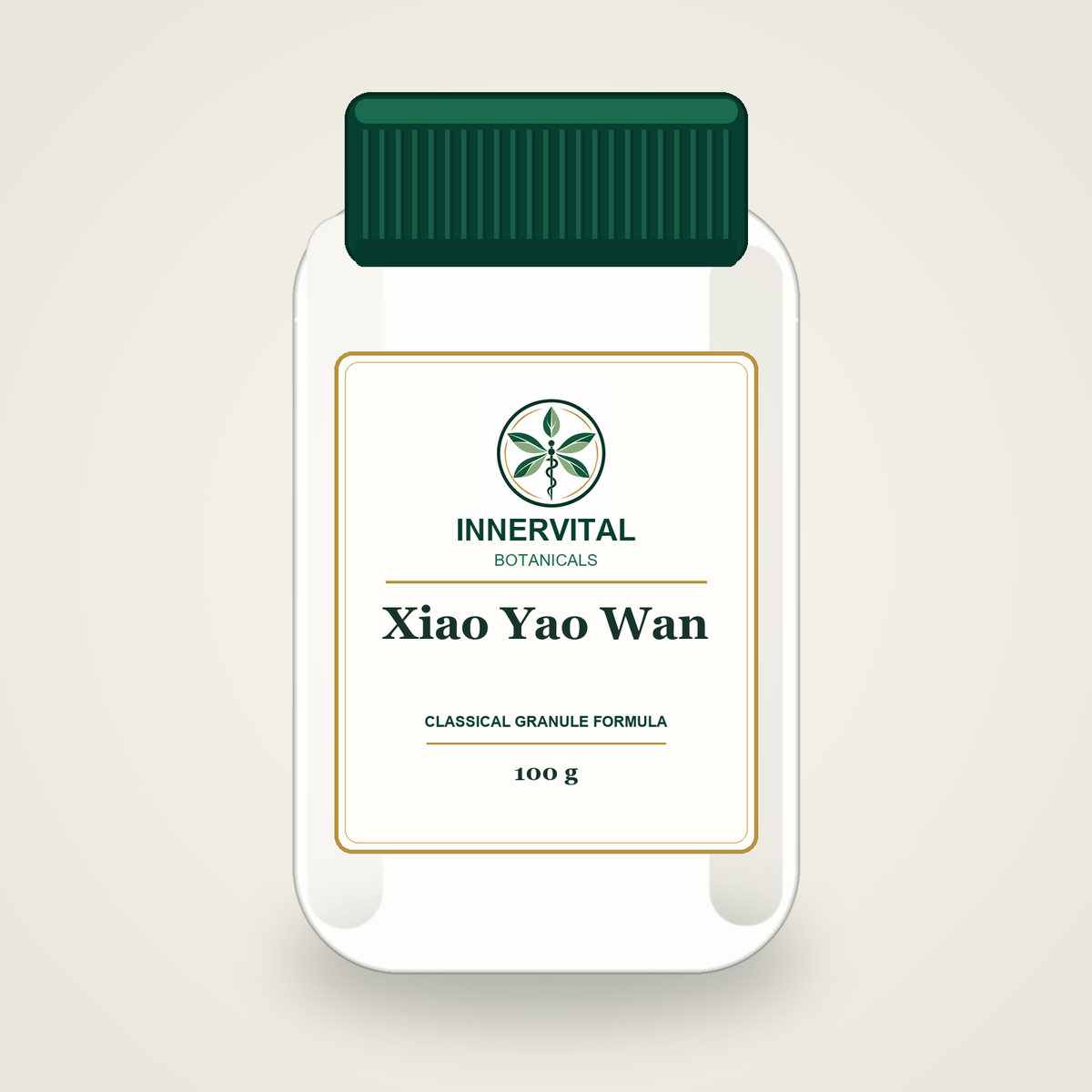 InnerVital Botanicals Xiao Yao Wan Classical Granule Formula 100 g bottle
